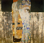 Gustav Klimt, *Le tre età della donna*, 1905